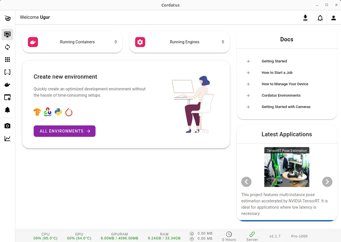 Cordatus Client