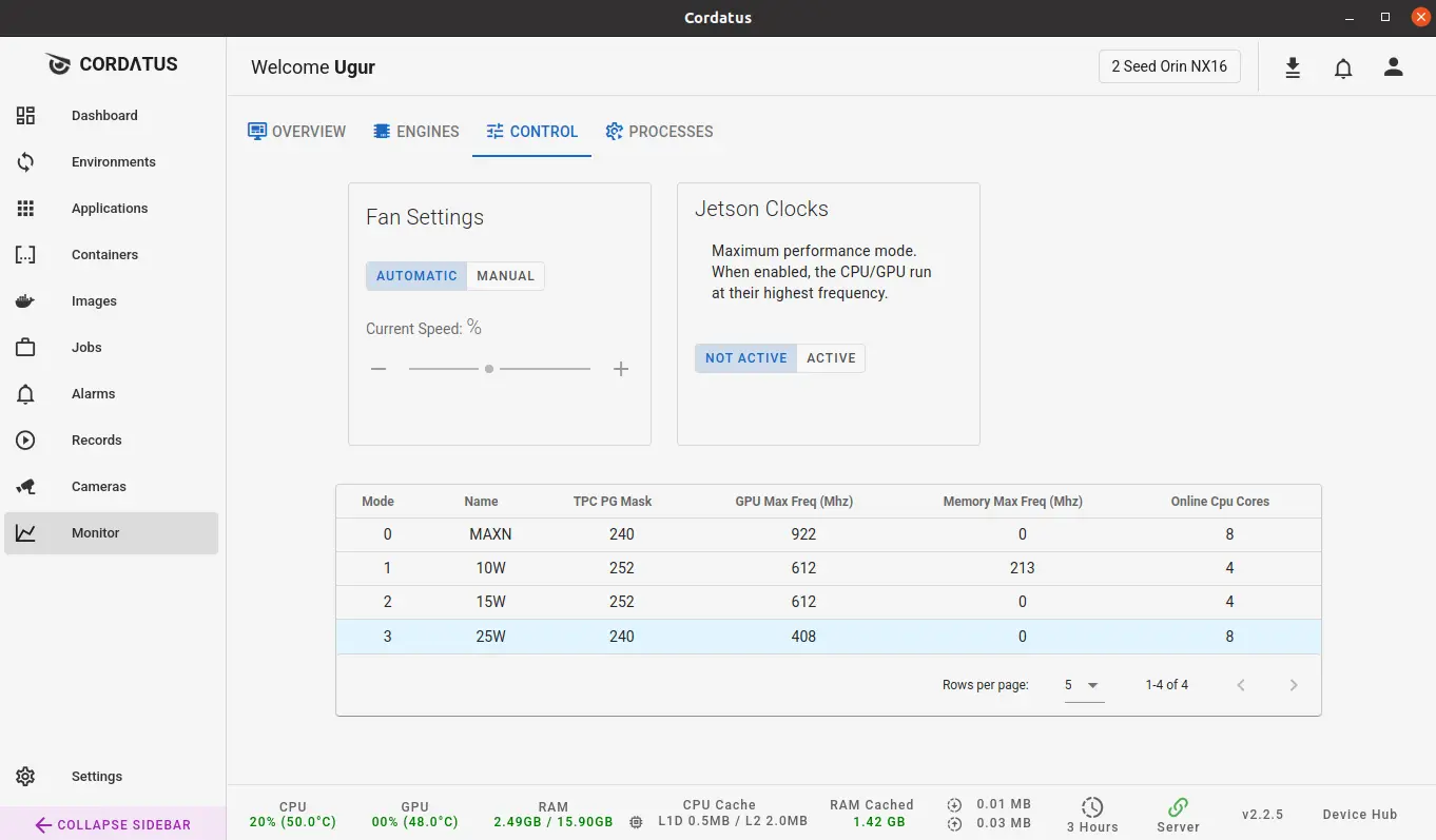 Control in de Client
