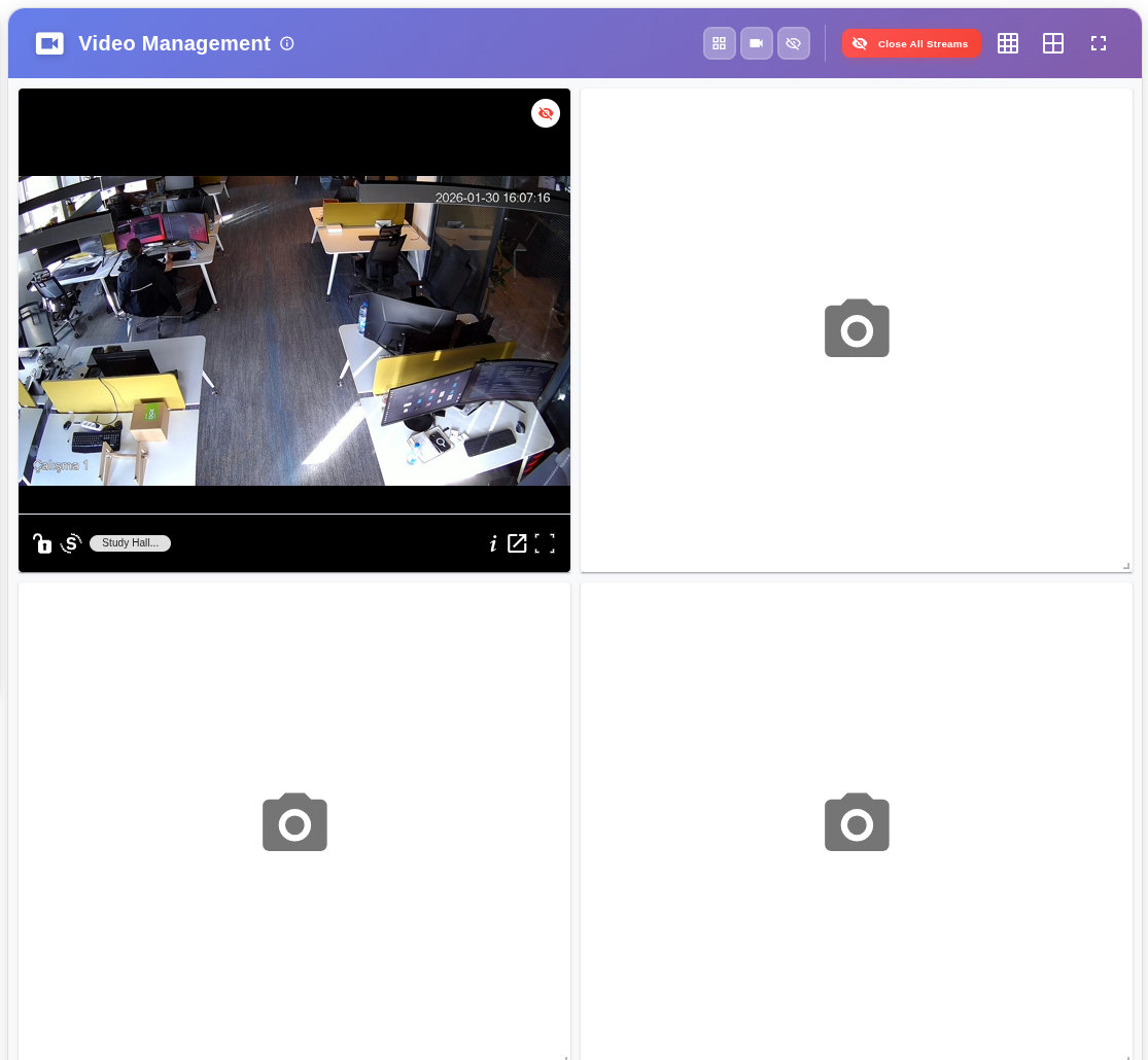 Streams sluiten
