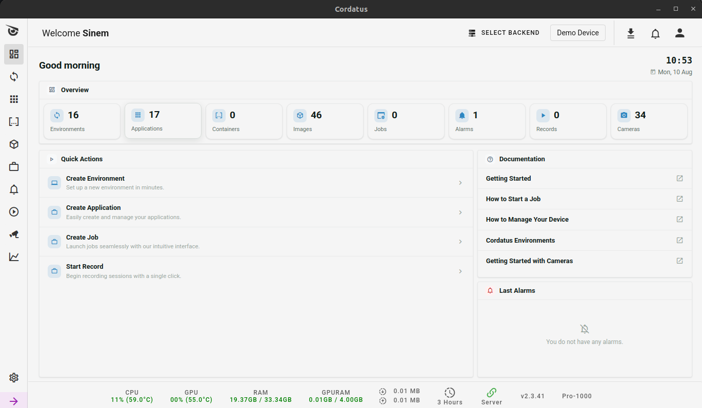 Cordatus Client
