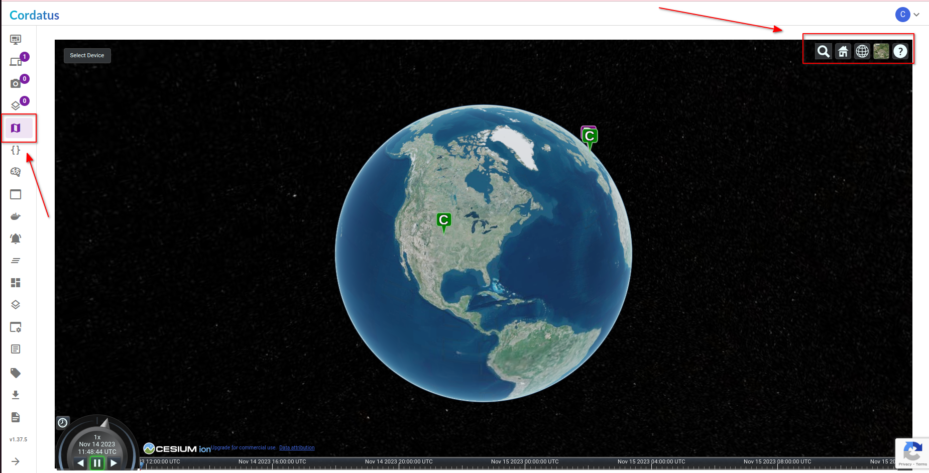 Map View